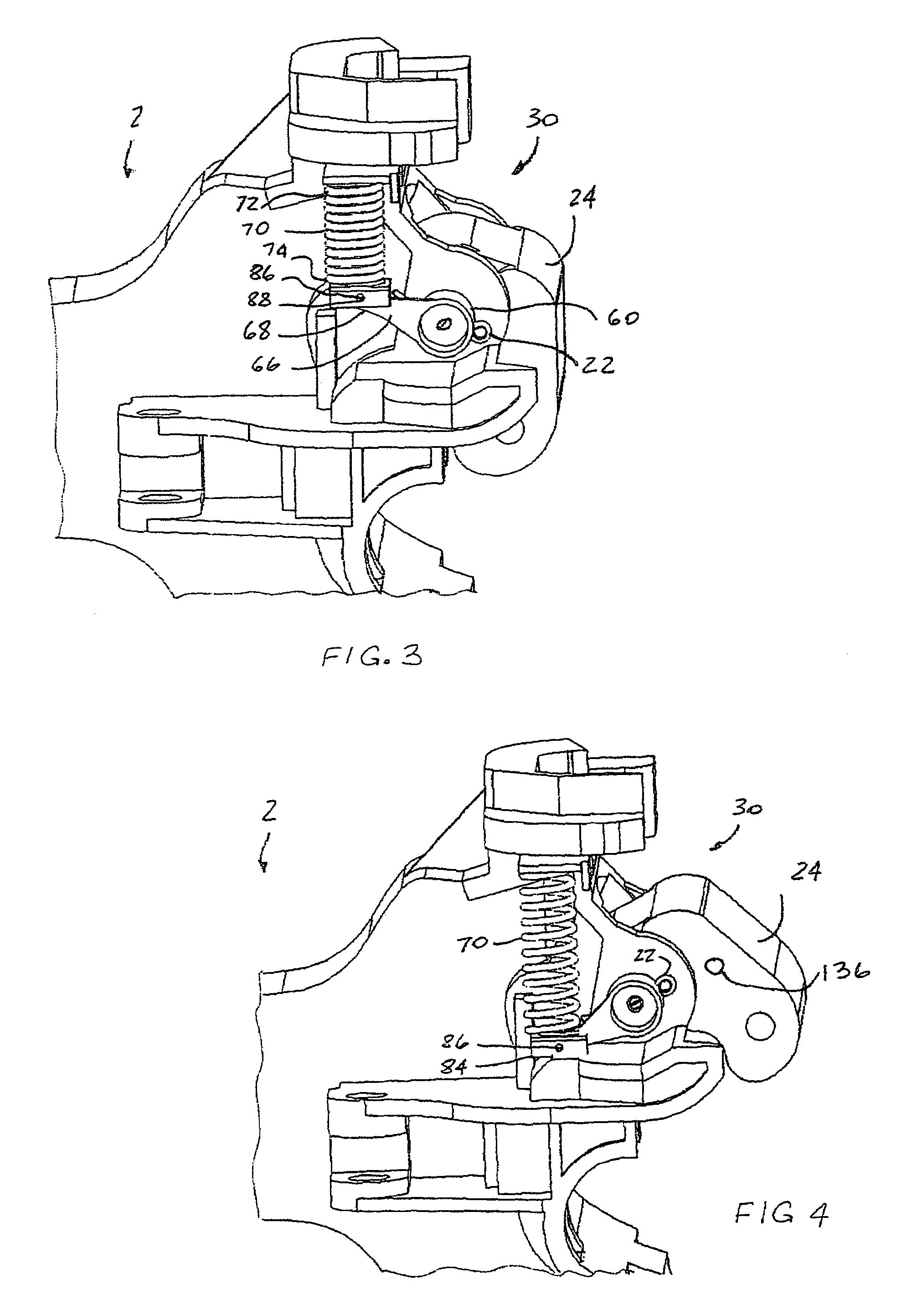 Apparatus for railway freight car coupler knuckle