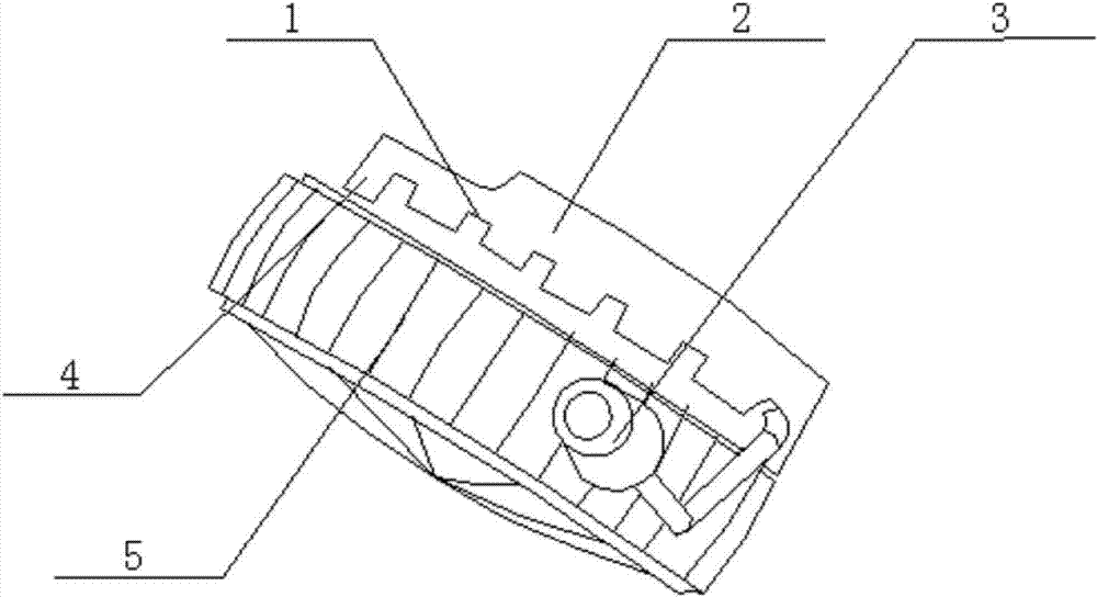 Heightened gear plate limiting device for hay mower