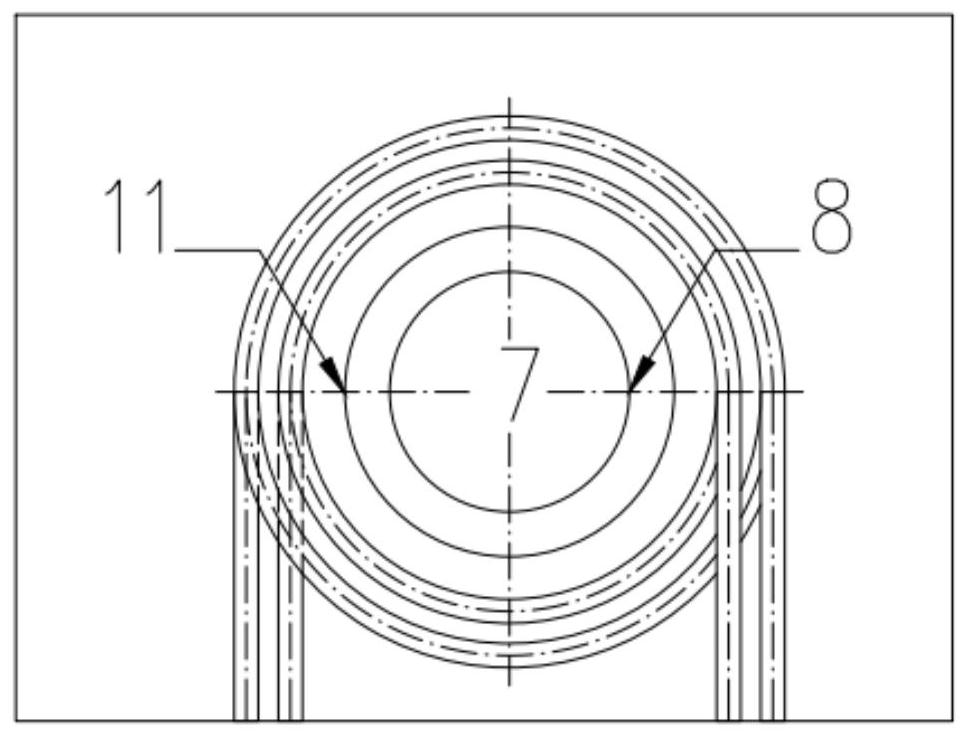 A helical tube type absorption heat exchanger for district heating