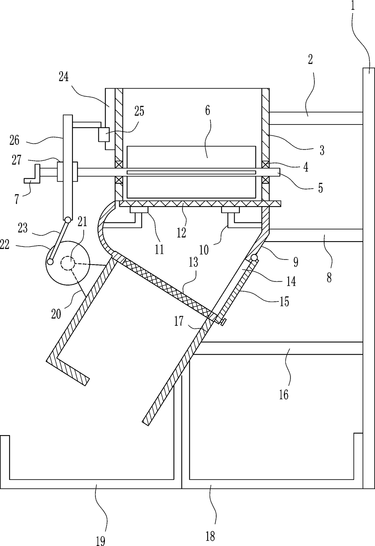 Soybean multistage sorting equipment for agriculture