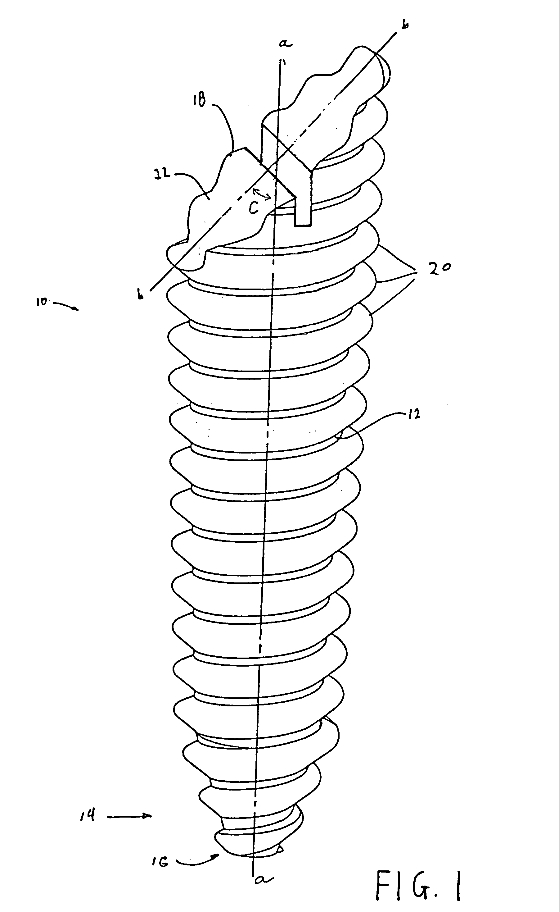 Fixation screw, graft ligament anchor assembly, and method for securing a graft ligament in a bone tunnel