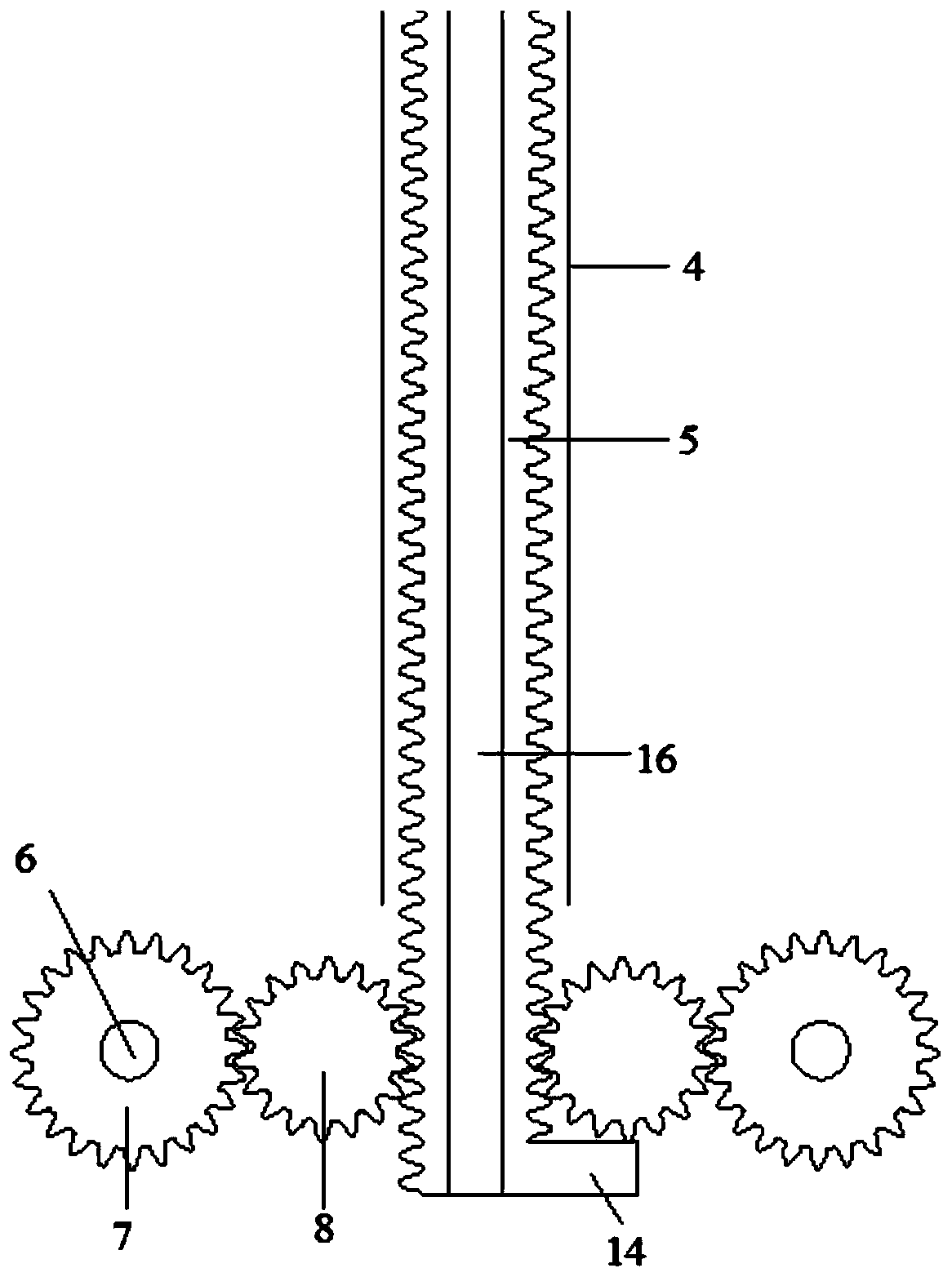 Light and fast type of fast plug-in machine and its construction method for soft soil foundation treatment