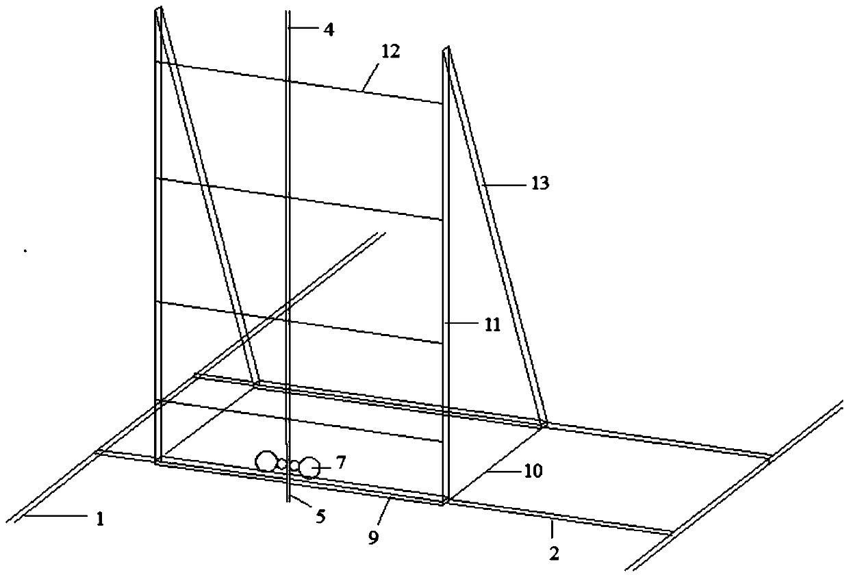 Light and fast type of fast plug-in machine and its construction method for soft soil foundation treatment