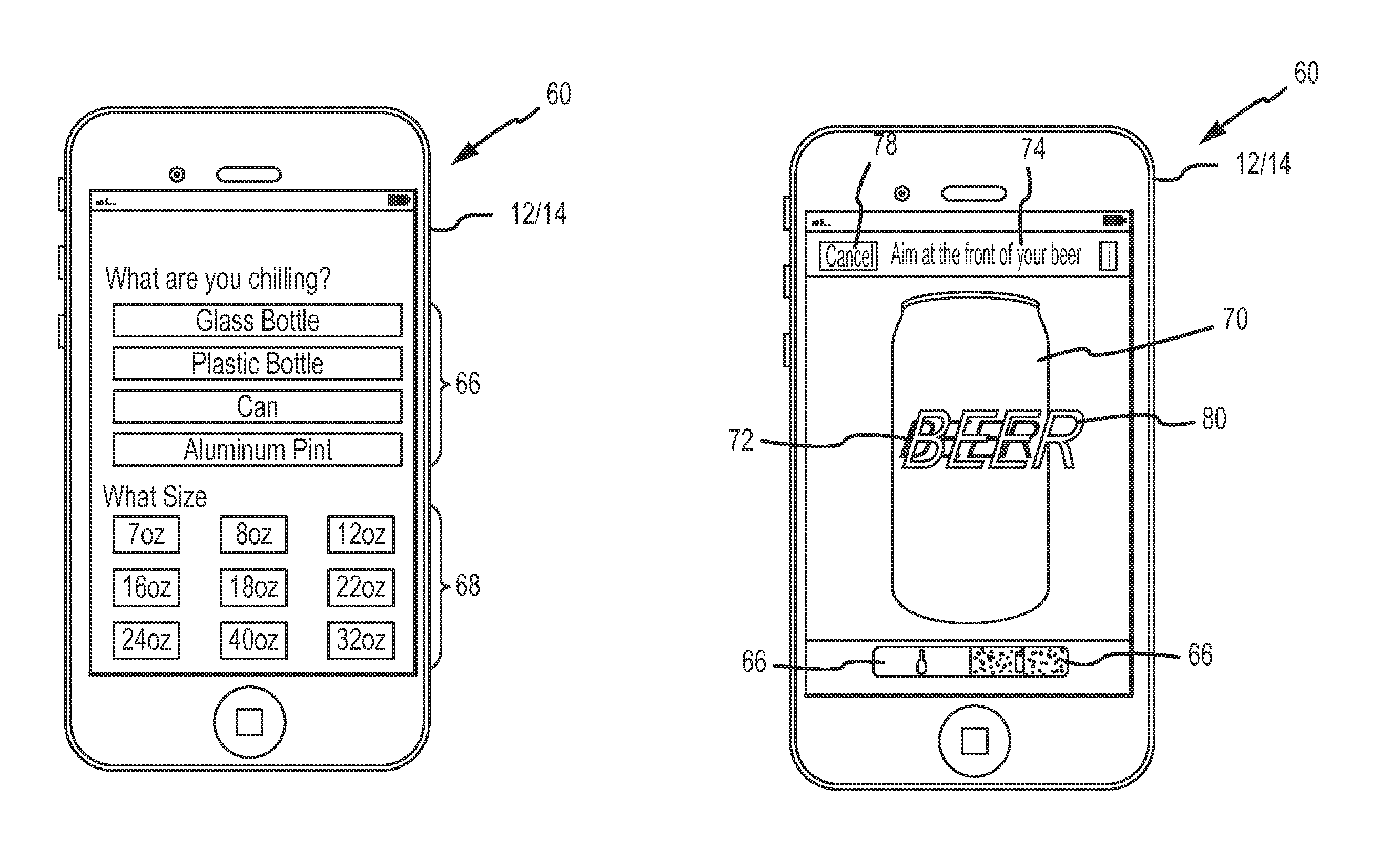 System and method for determining the state of a beverage