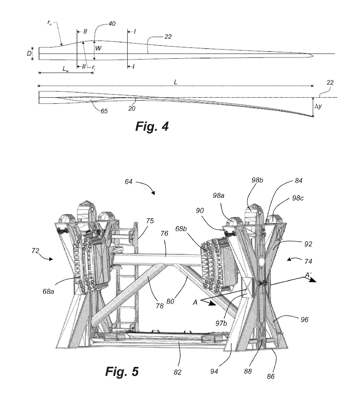 Transporation and Storage System for a Wind Turbine Blade