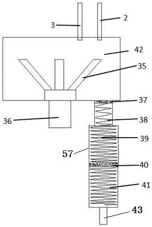 Device and method for detecting pesticide residue based on multilayer paper micro-fluidic chip