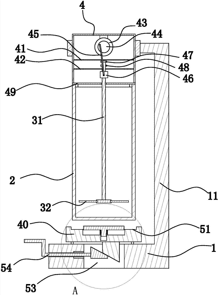 Locating structure applied to domestic juice extractor