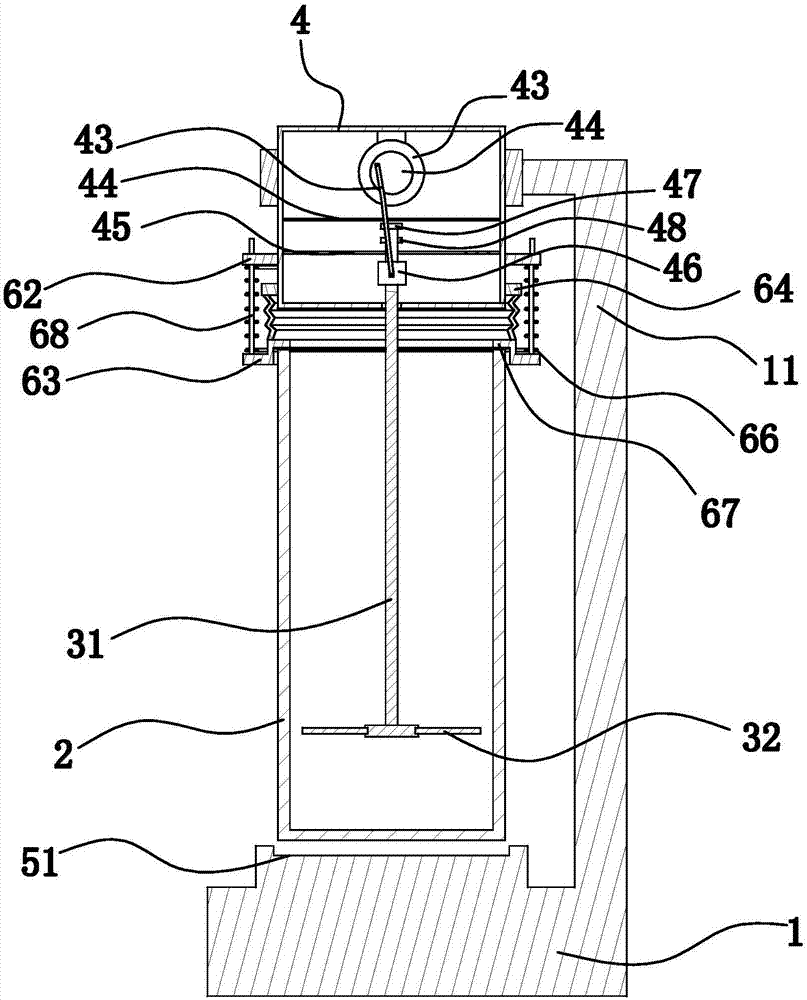 Locating structure applied to domestic juice extractor