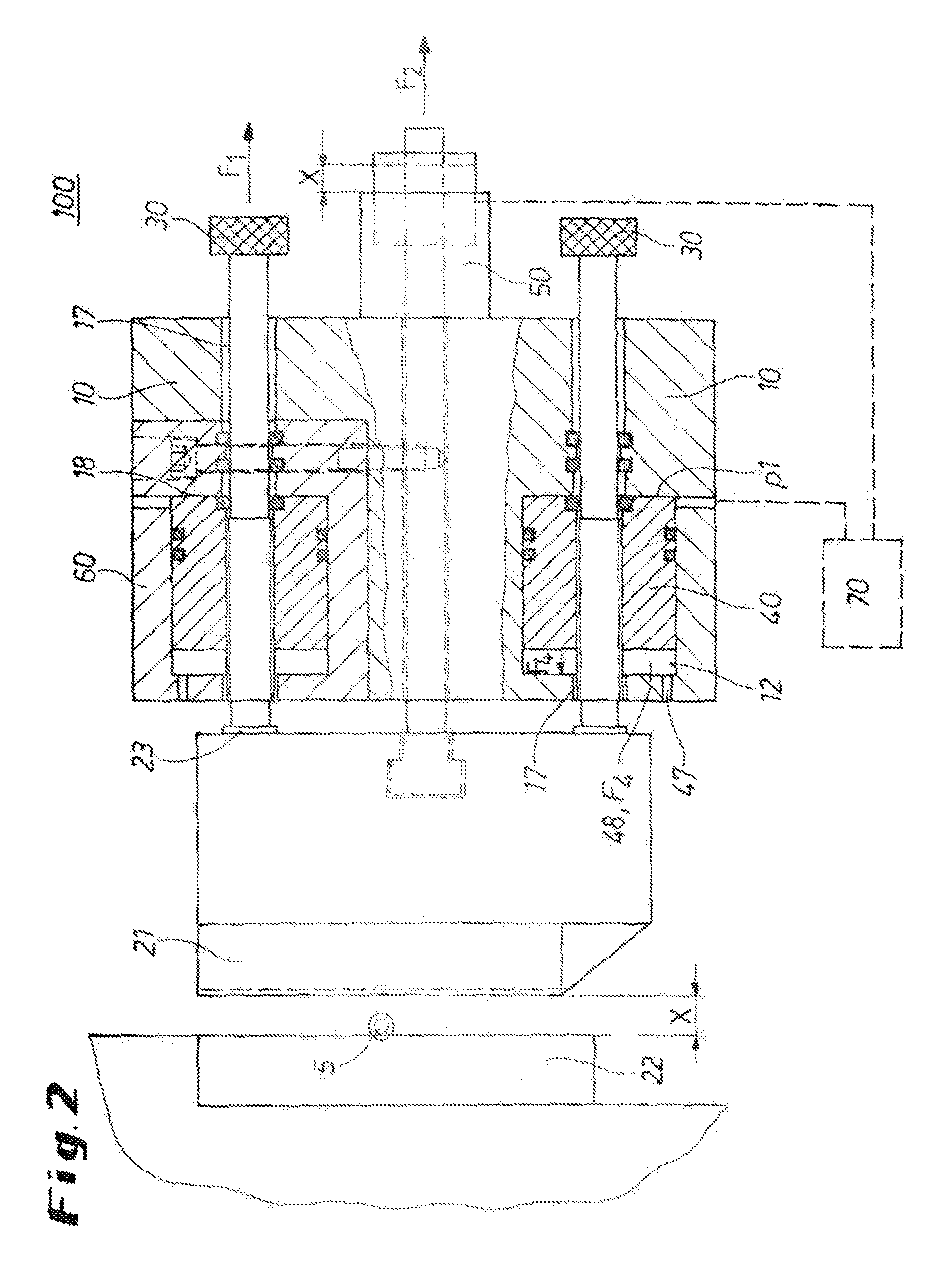 Method of and apparatus for positioning a tool
