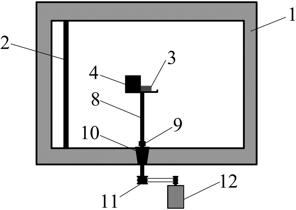 A rotary semi-shielded thermal shock sintering resistance furnace