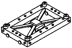 Car lateral parking device