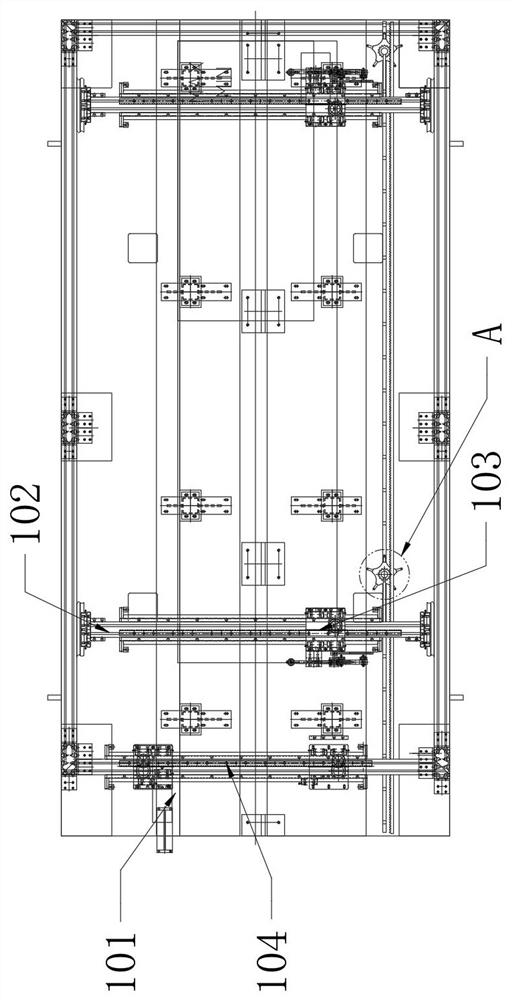 Refrigerator coaming production device with automatic attaching function