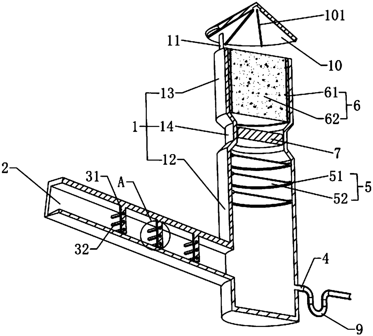 Environment-friendly air purification device