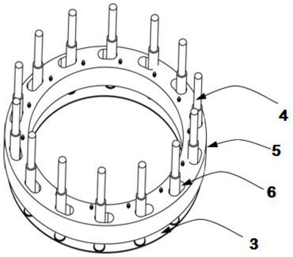 A hydraulic cylinder arrangement control mechanism for shield machine