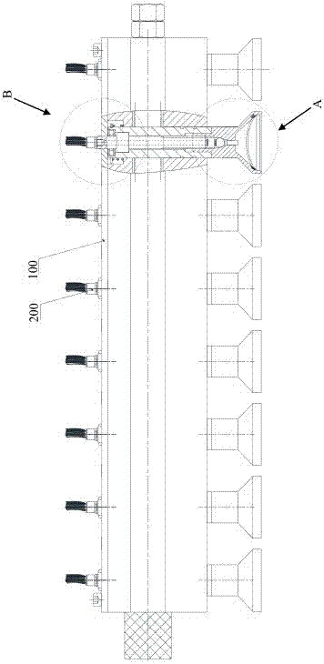 Crystal blank grinding and polishing pick-up device