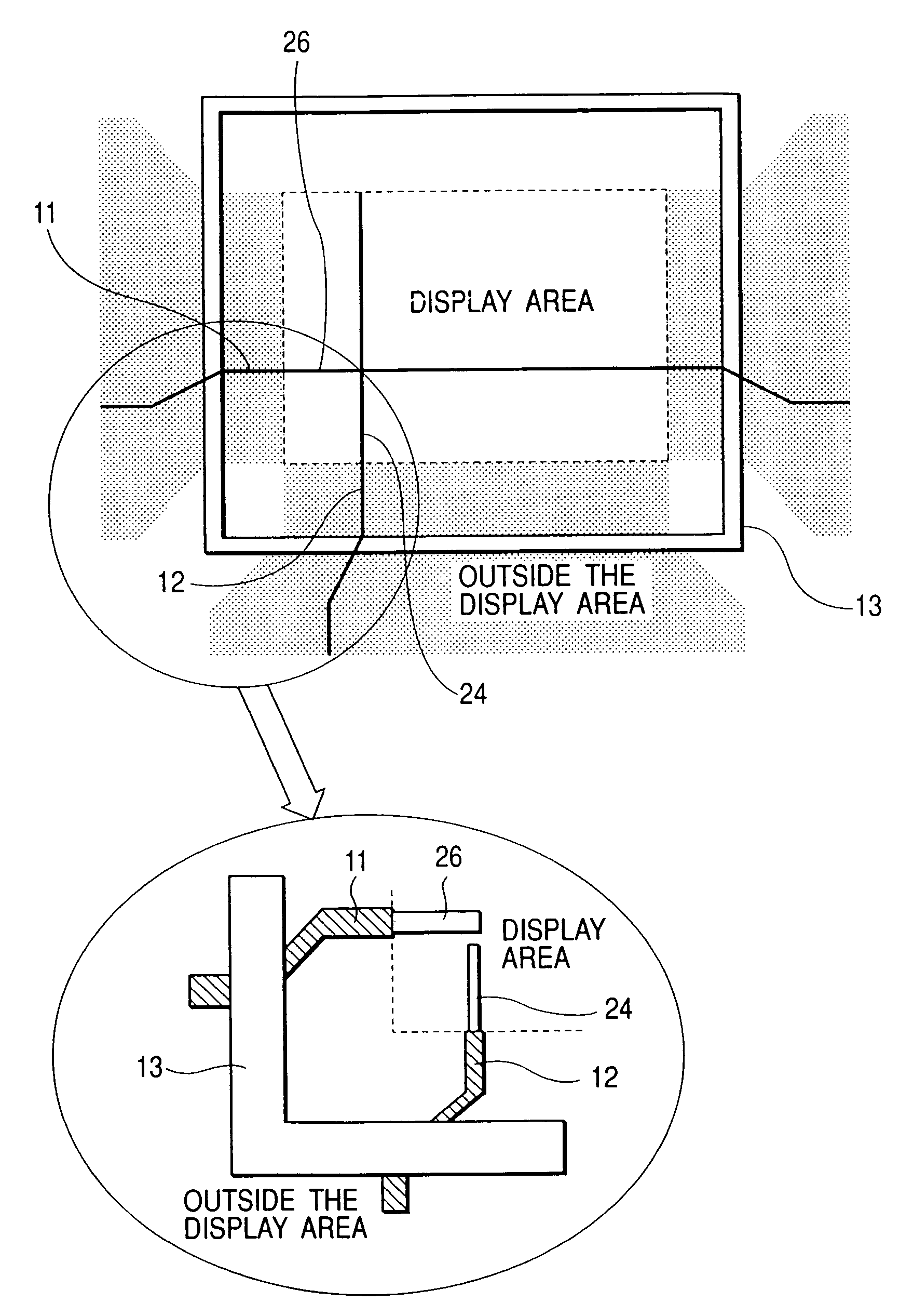 Method of manufacturing a wiring substrate for a display panel