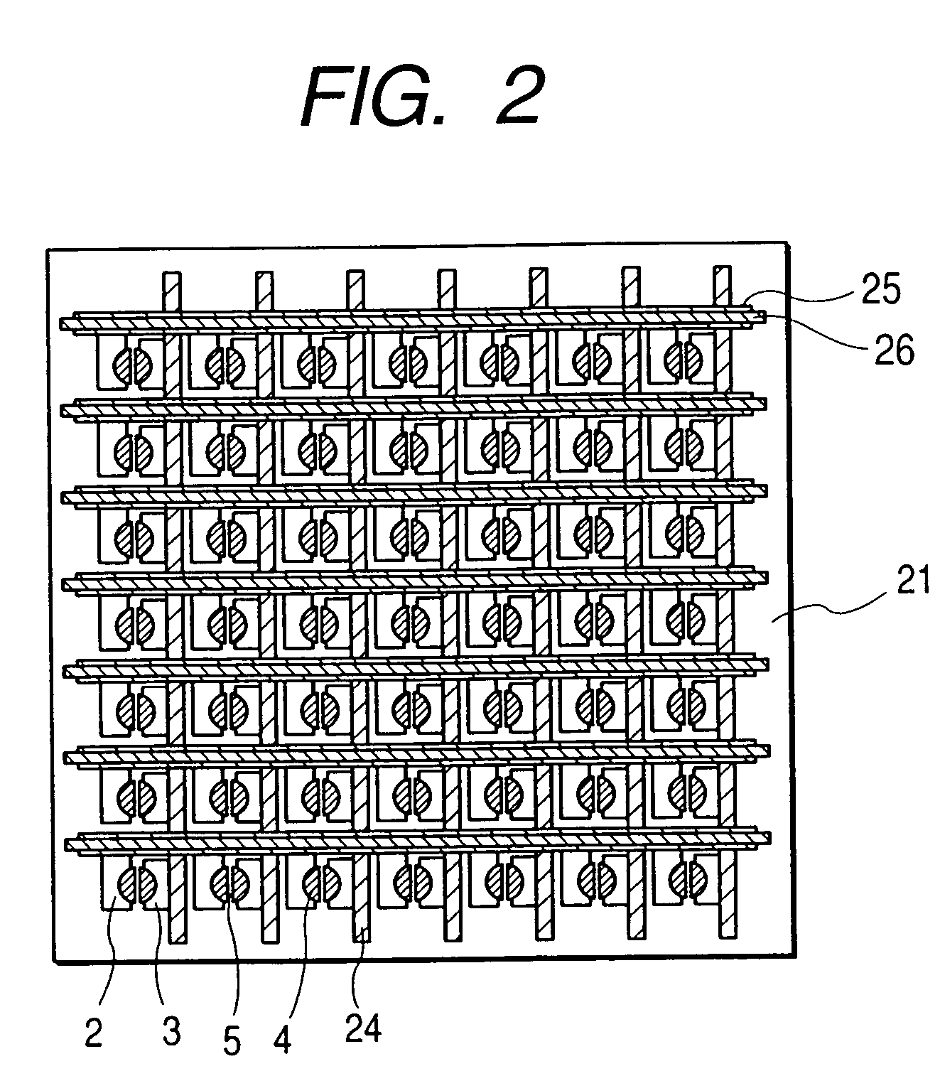 Method of manufacturing a wiring substrate for a display panel