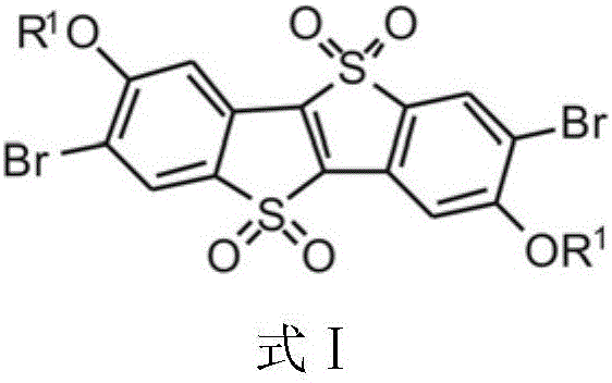 Novel benzo[b]thieno[3,2-b]benzo[b]thiophene disulfone monomer as well as copolymer and application of novel benzo[b]thieno[3,2-b]benzo[b]thiophene disulfone monomer