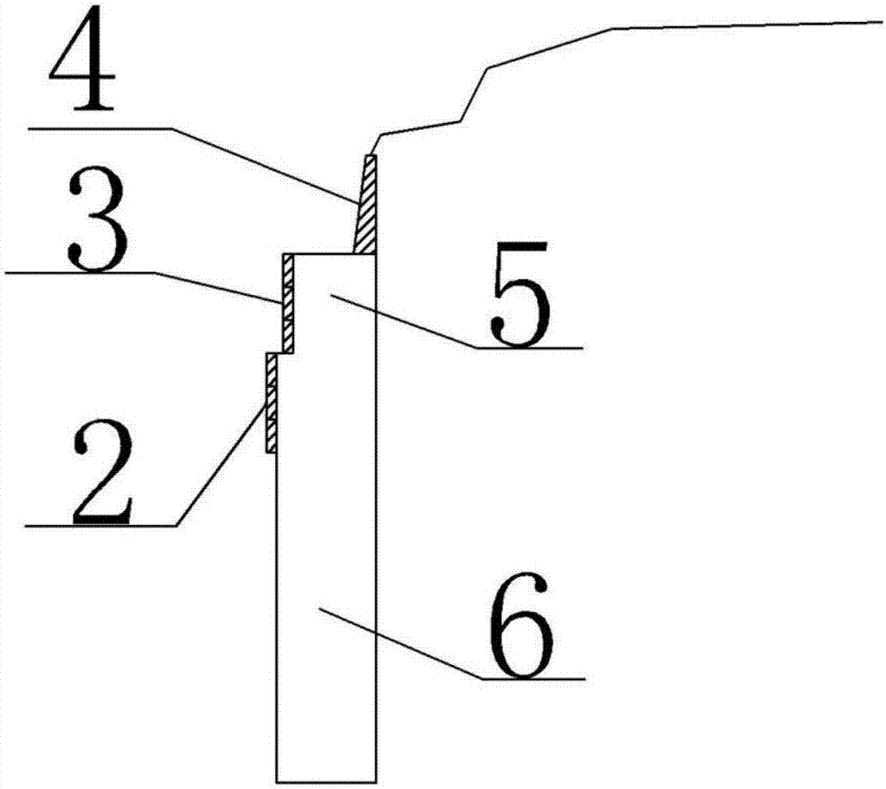 Pile board wall and its construction method