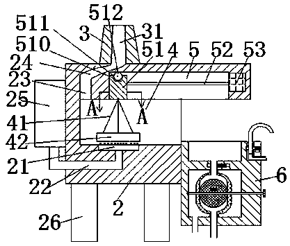A device for enrichment, extraction and separation of associated rare and precious metal elements