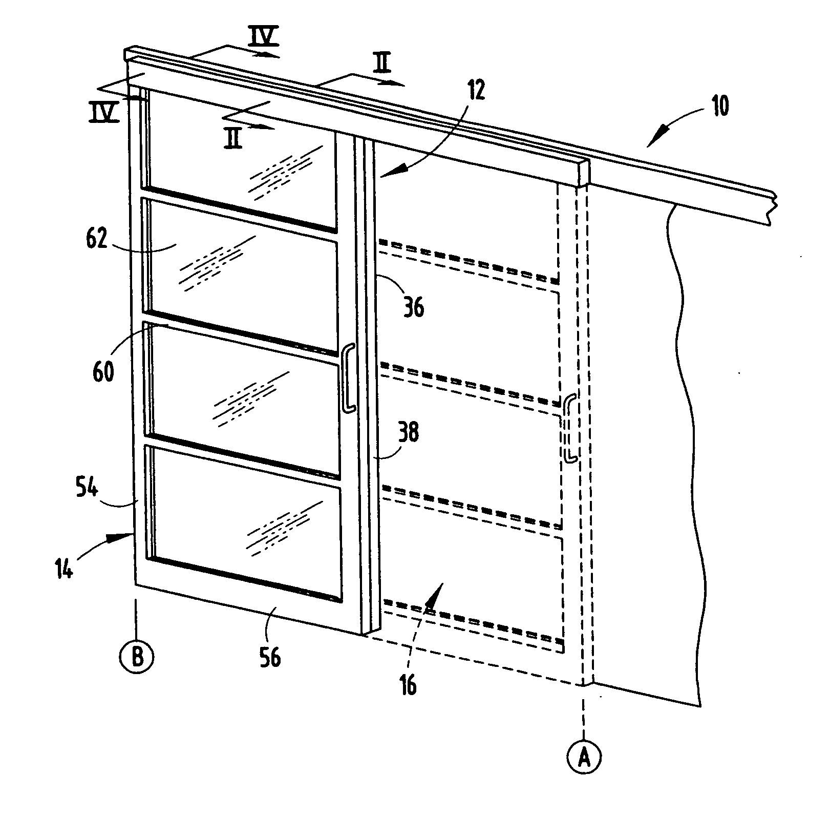Partition panel assembly