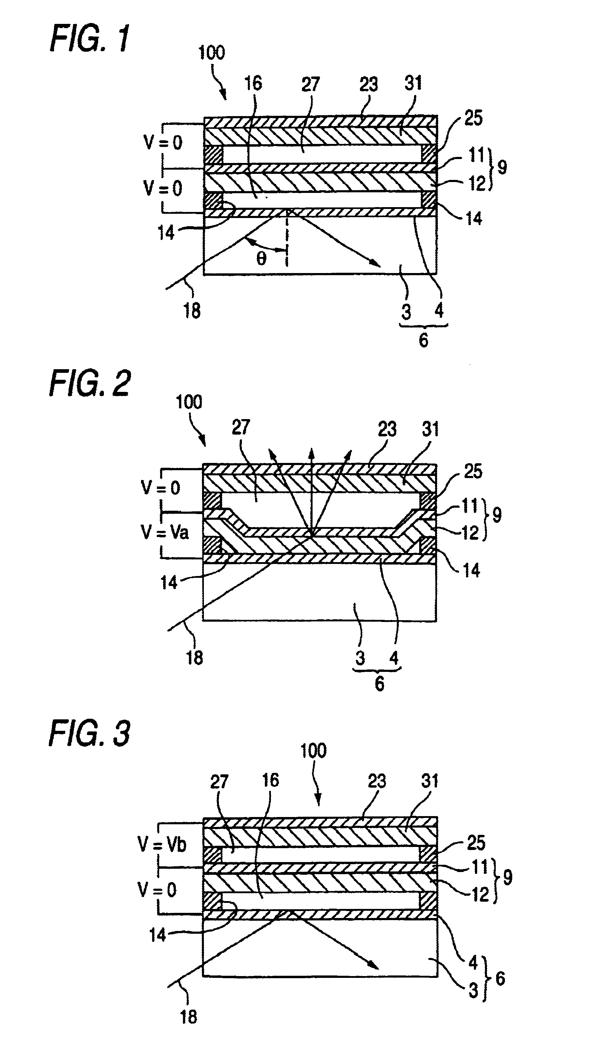 Spatial light modulator, spatial light modulator array, image forming device and flat panel display