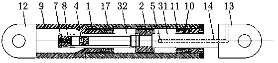 Assembly type pressure self-balancing magneto-rheological damper