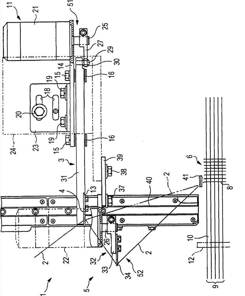 Weft insertion method and weft insertion device of rapier loom