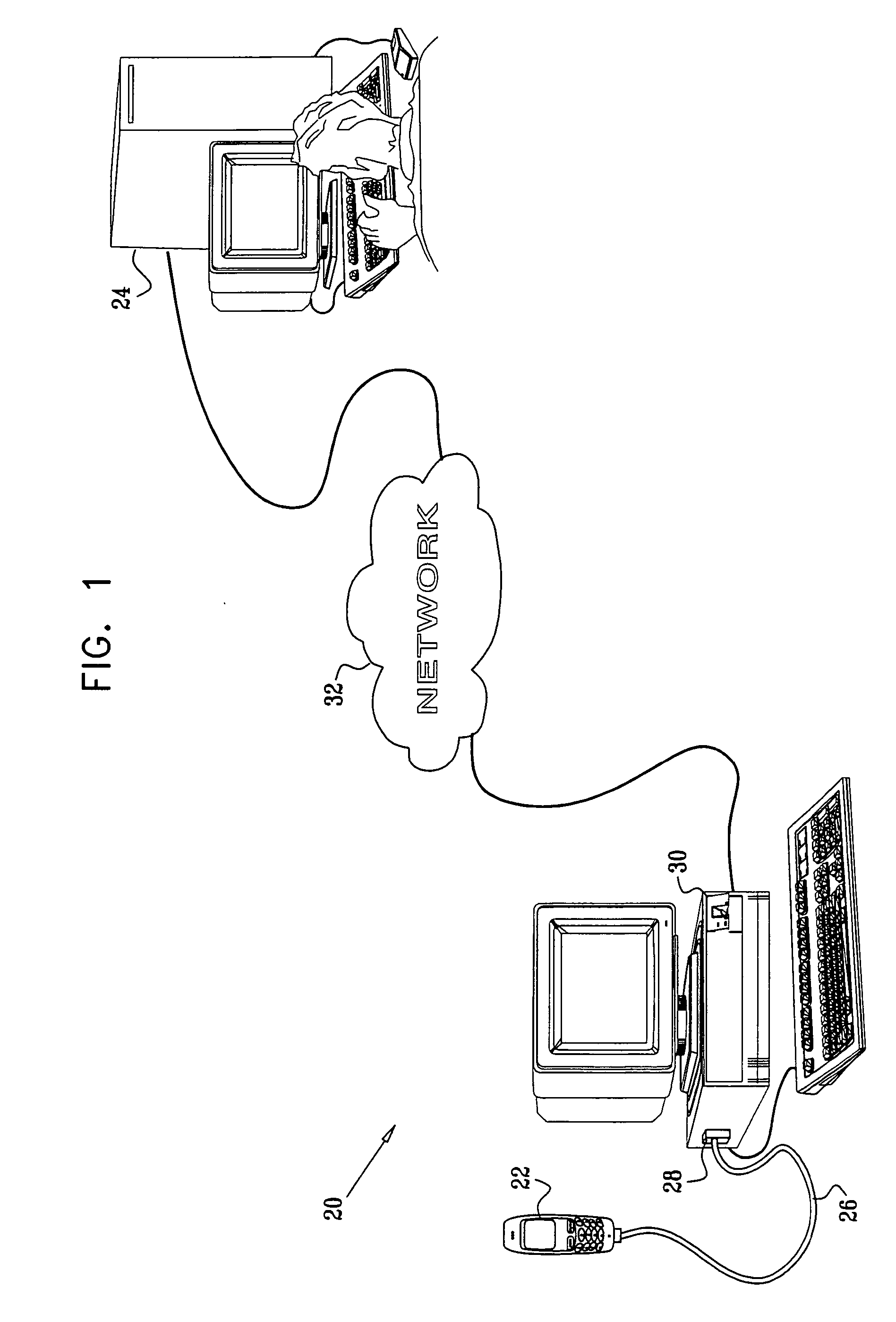 Socket connections over a serial link