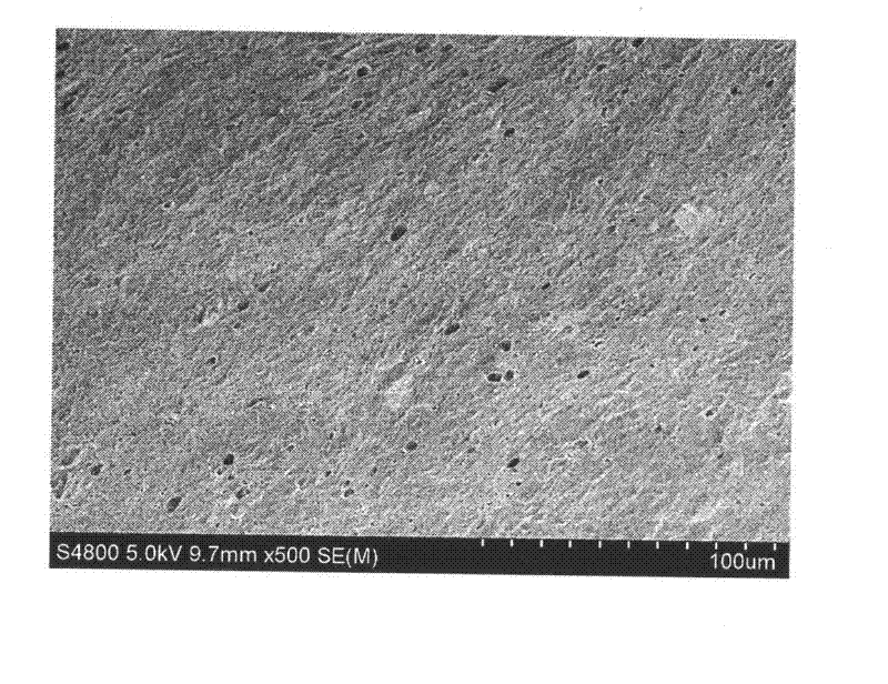 Preparation method for gelatin/PHBV (Poly(3-Polyhydroxybutyrate-3-Hydroxyvalerate)) blend film