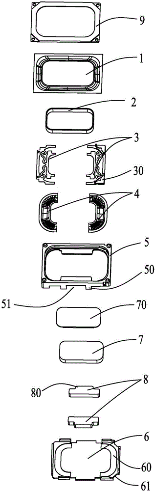 Miniature sounder and electronic equipment