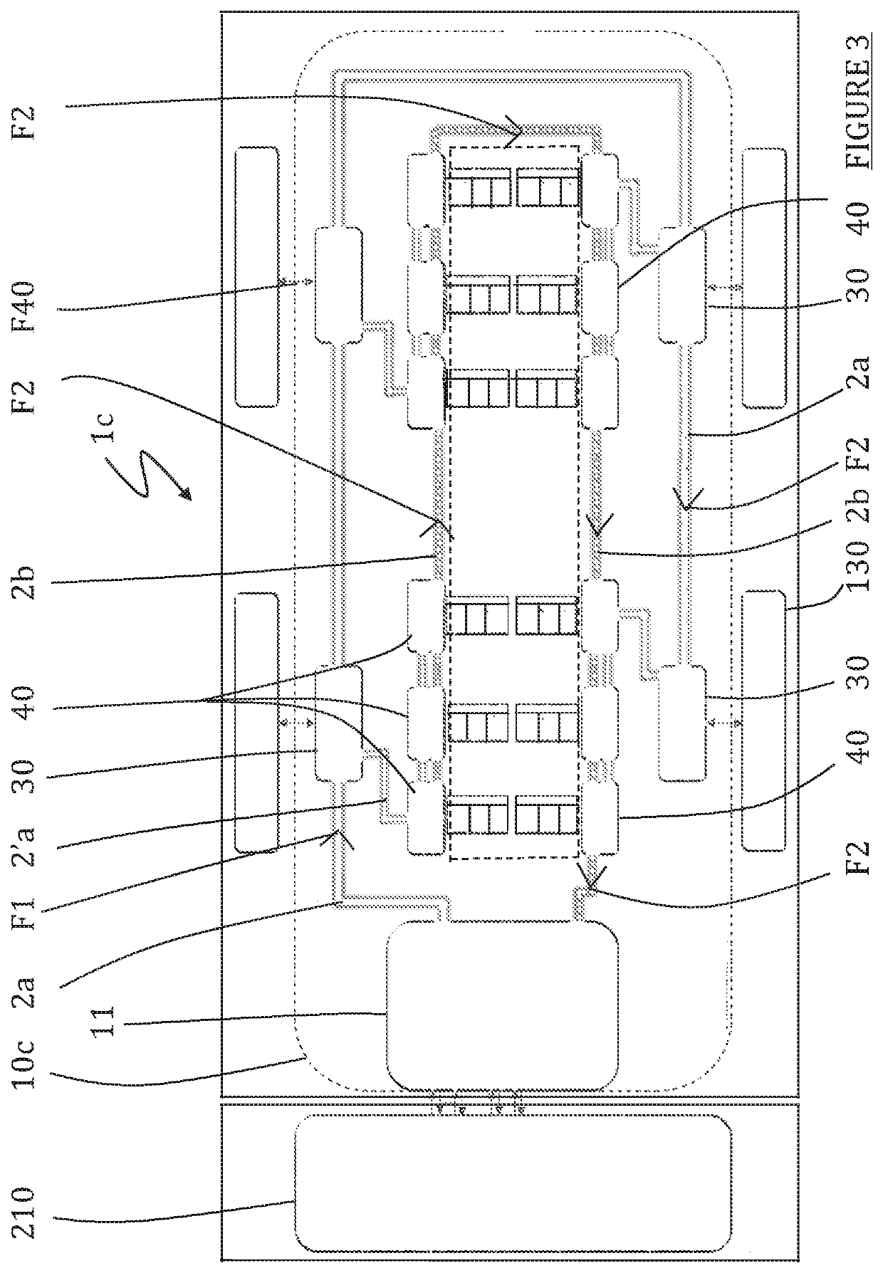 Method for managing data in a transportation cabin and standardised implementation architecture