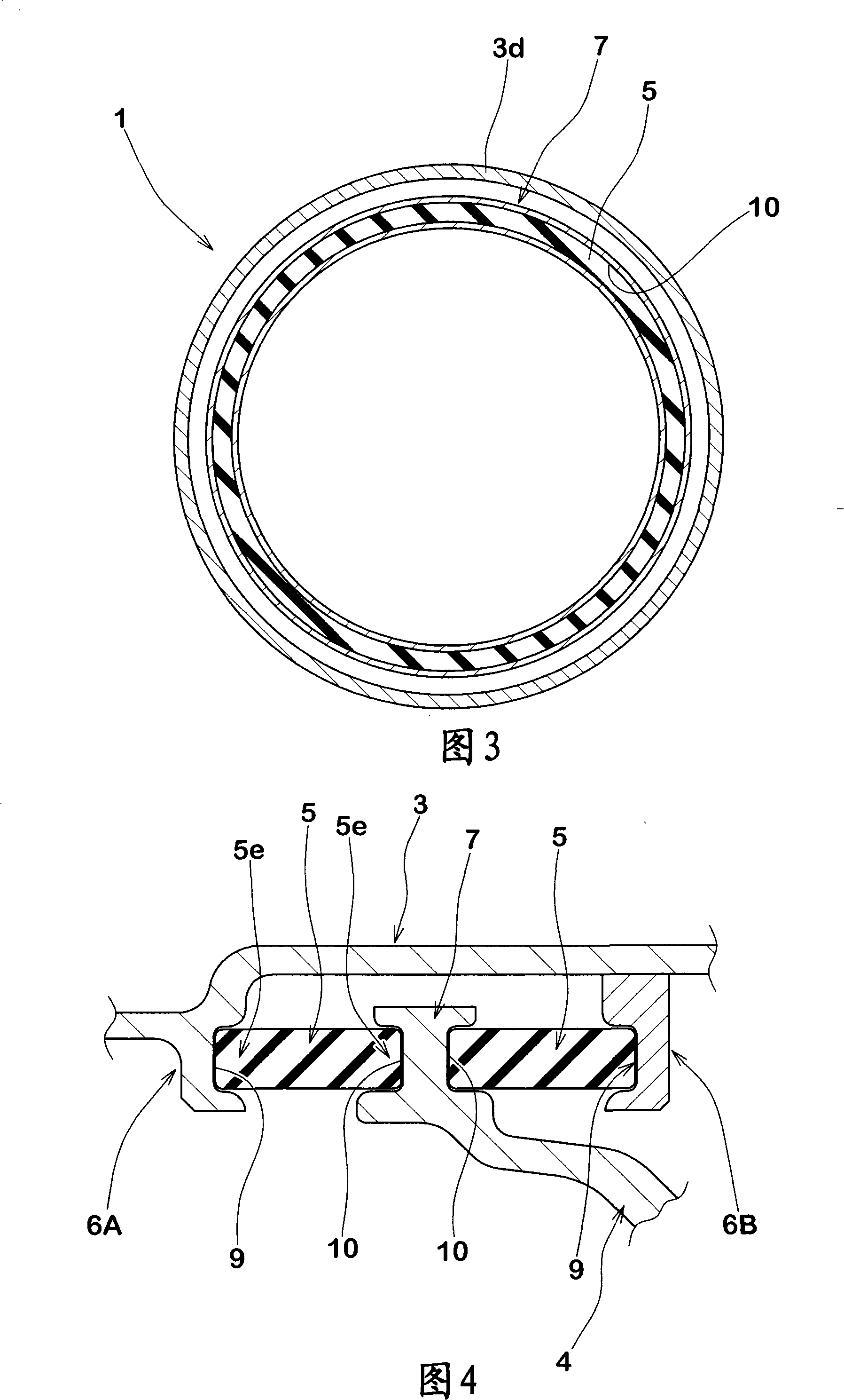 Elastic wheel