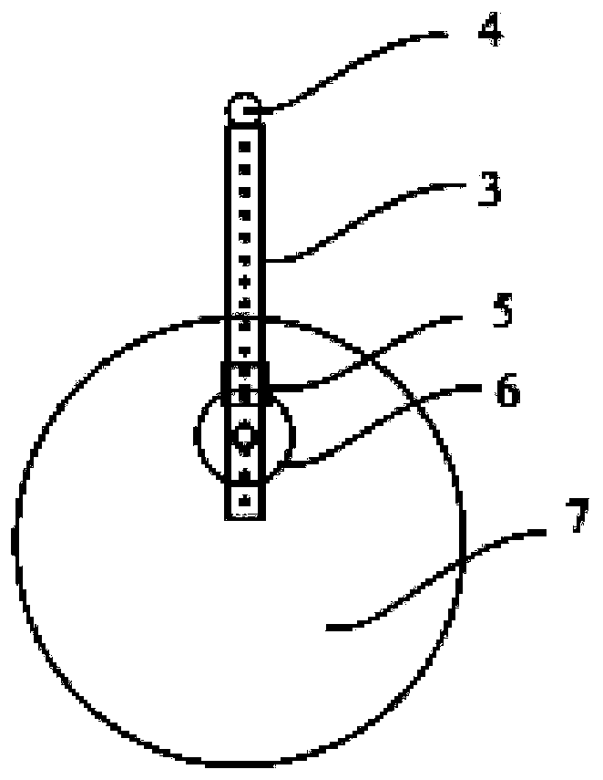 A device and method for detecting the position of a steel roll system