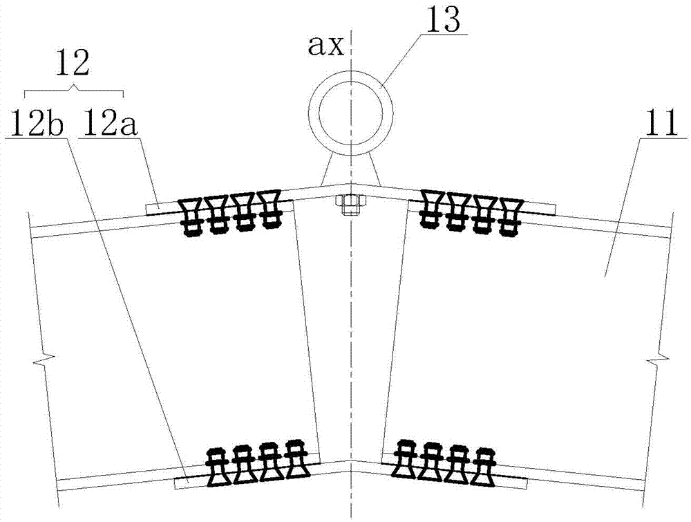 Space truss structure and construction method thereof