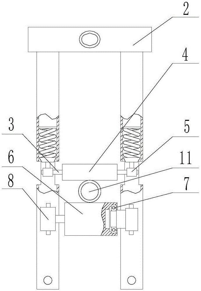 Sprinkling speed detection device and detection method for reel-type sprinkling machine