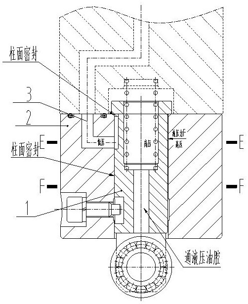 Self-sealing oil drain valve and hydraulic sealing method of oil drain valve