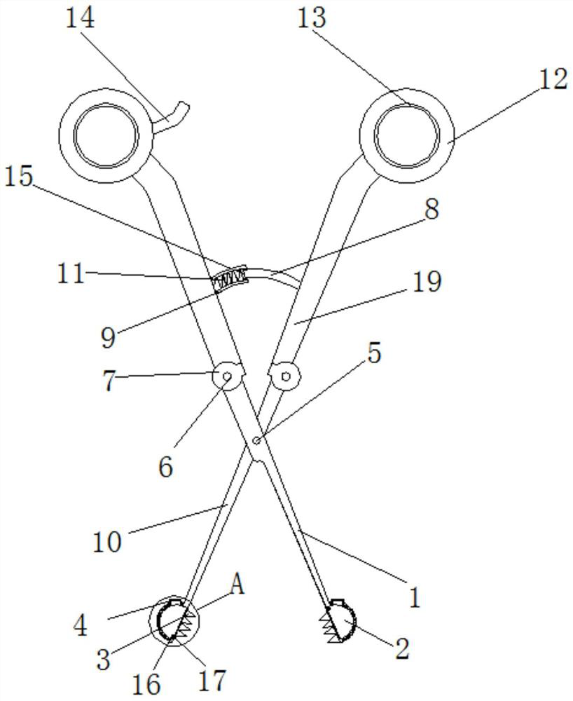 Portable medical forceps