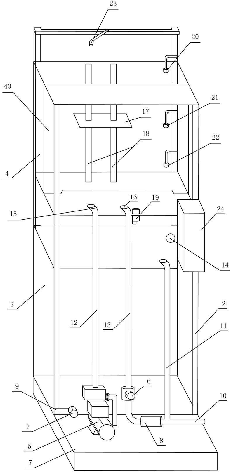 Liquid level measurement and control training system and operation method thereof