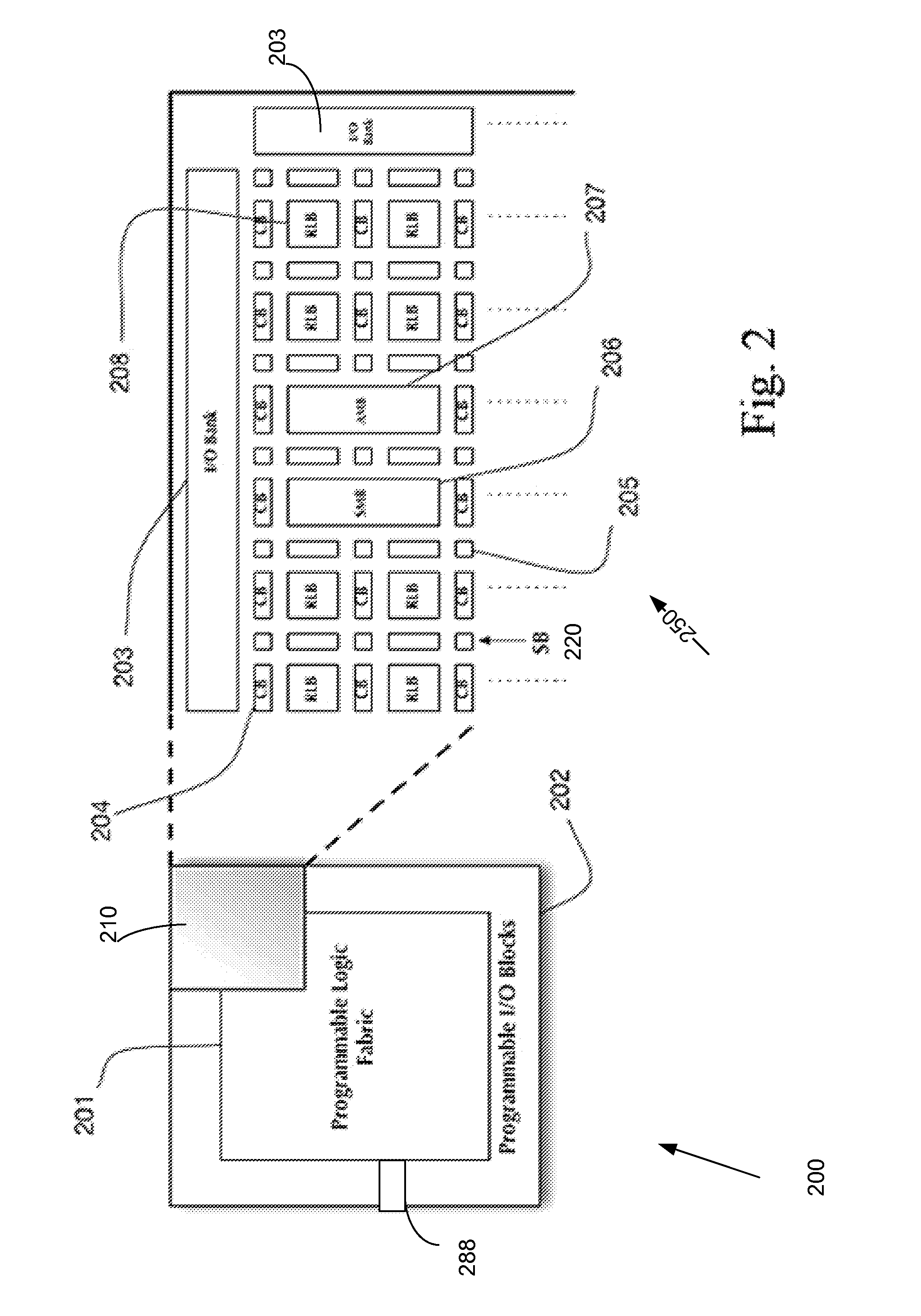 Reconfigurable logic fabrics for integrated circuits and systems and methods for configuring reconfigurable logic fabrics