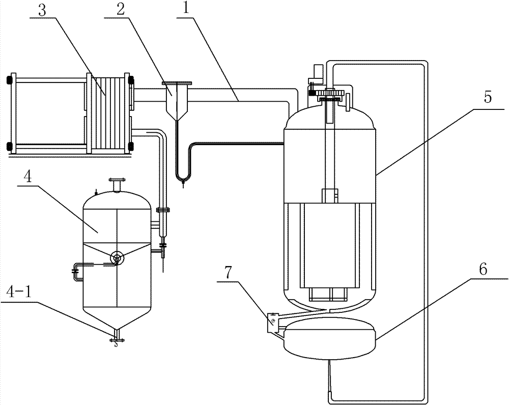 Film flash evaporation proportion difference type concentrator