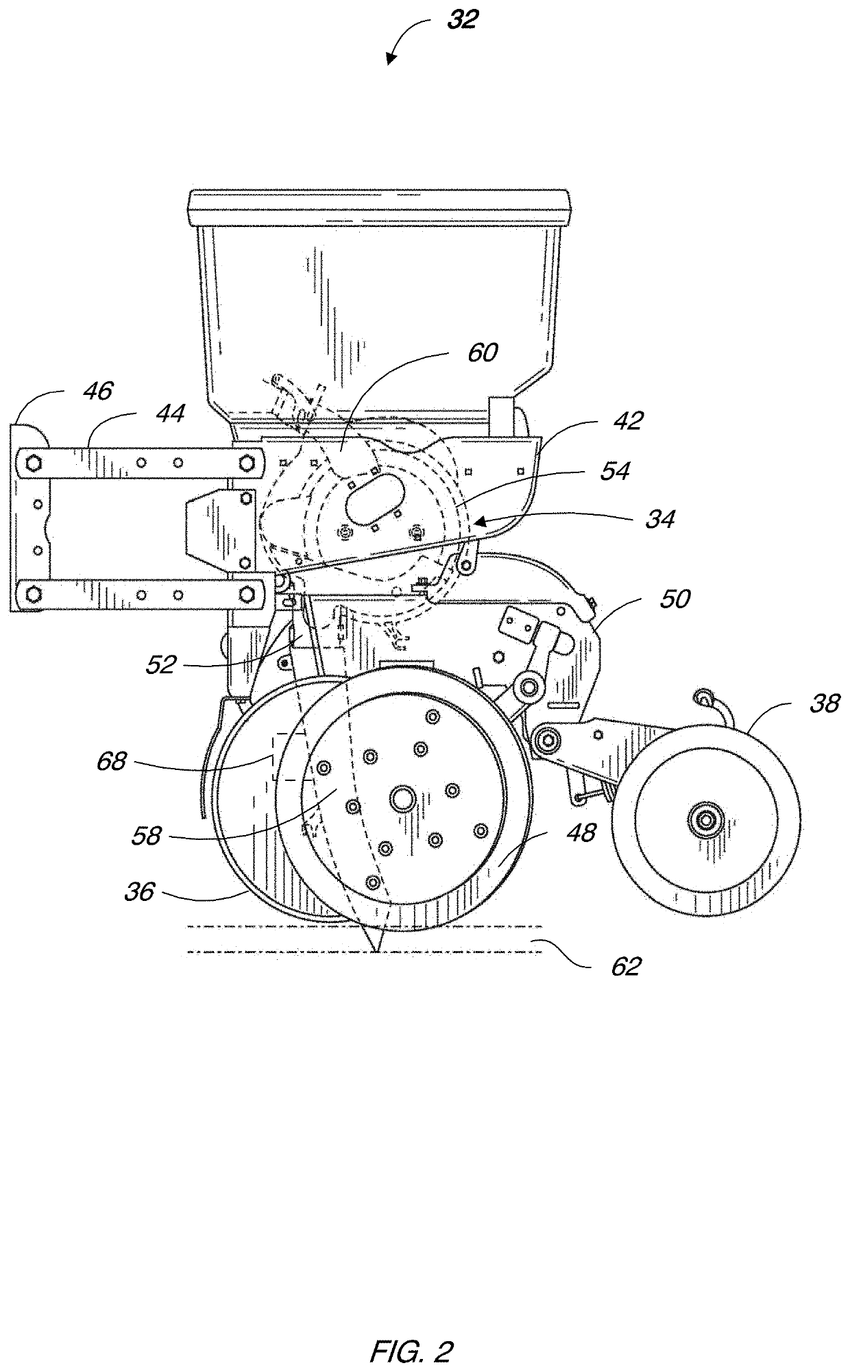 Radar based seed sensor for use with agricultural systems, methods, and apparatus