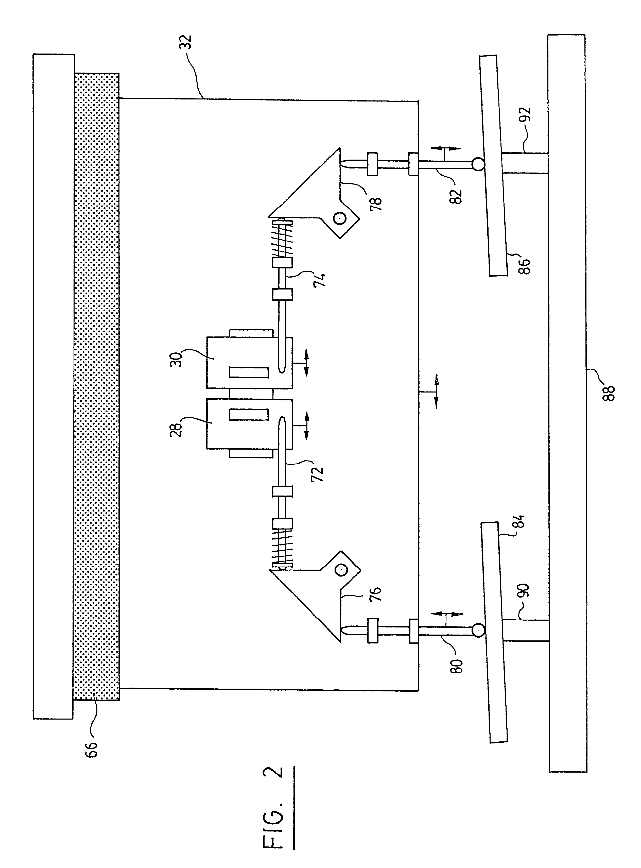 Device and method for recording an interference pattern in a photosensitive medium