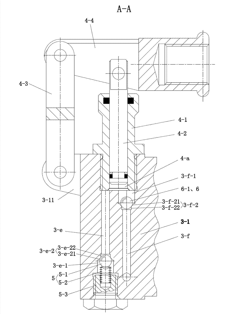 Tightening device of insulator replacement device