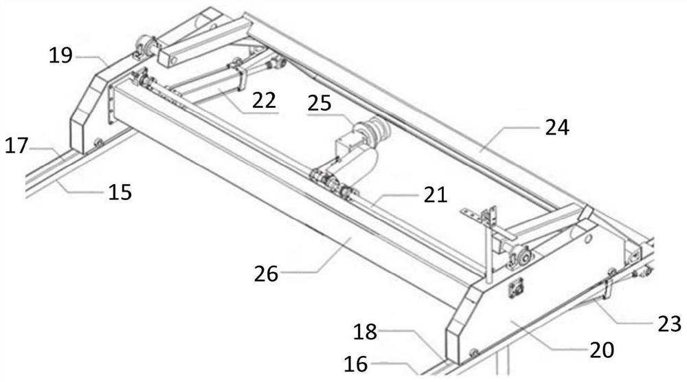 An automatic cattle withdrawal device with a turntable system