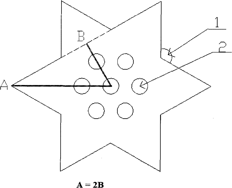 Ore used in core tube of water treatment device