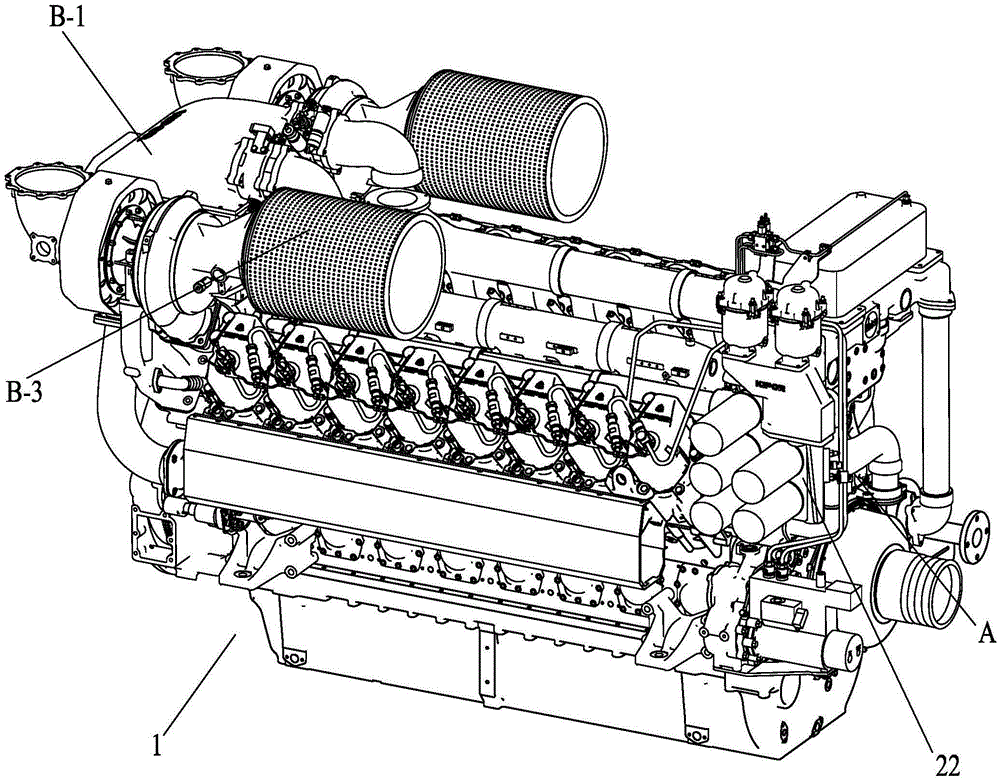V-shaped engine