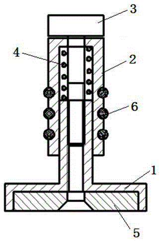 Printed-board rapid clamping tooling clamp and usage method thereof