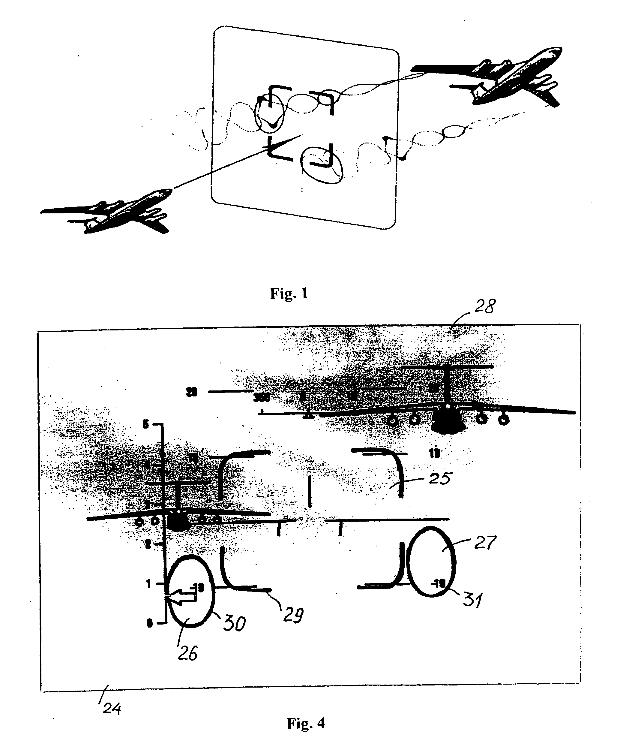 Method and system for preventing an aircraft from penetrating into a dangerous trailing vortex area of a vortex generator