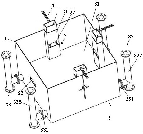 An energy storage battery heat dissipation bracket capable of efficiently dissipating heat